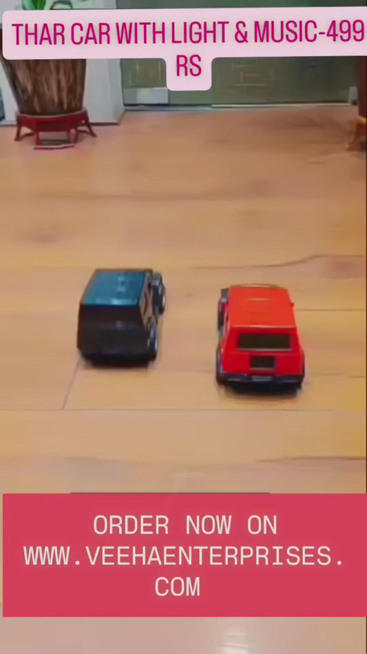REMOTE CONTROL THAR WITH LIGHT & MUSIC