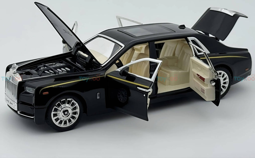 Rolls Royce Phantom  1:18 diecast scale model miniature car - Big Size